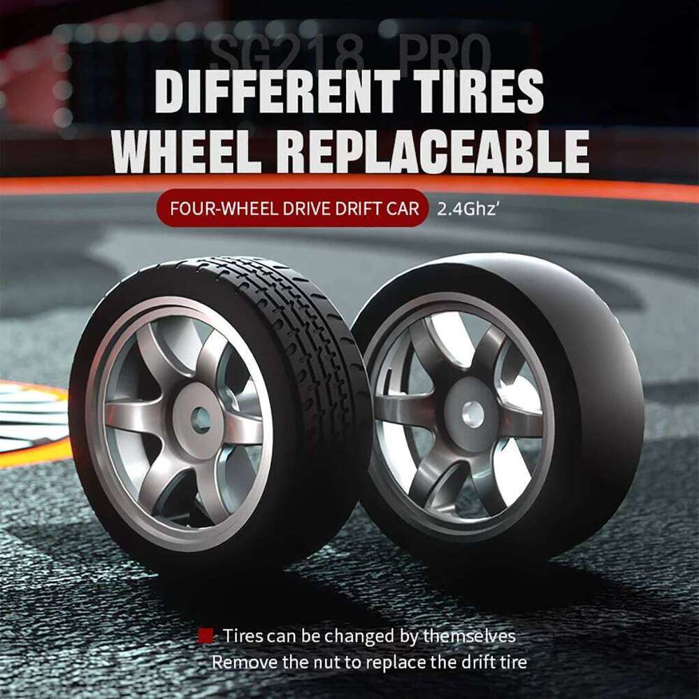 SG218 PRO 2.4G RC Drift 1/43 4WD Remote Control High Speed Four Wheel Drive Radio Controlled Mini Racing Car Model C260305