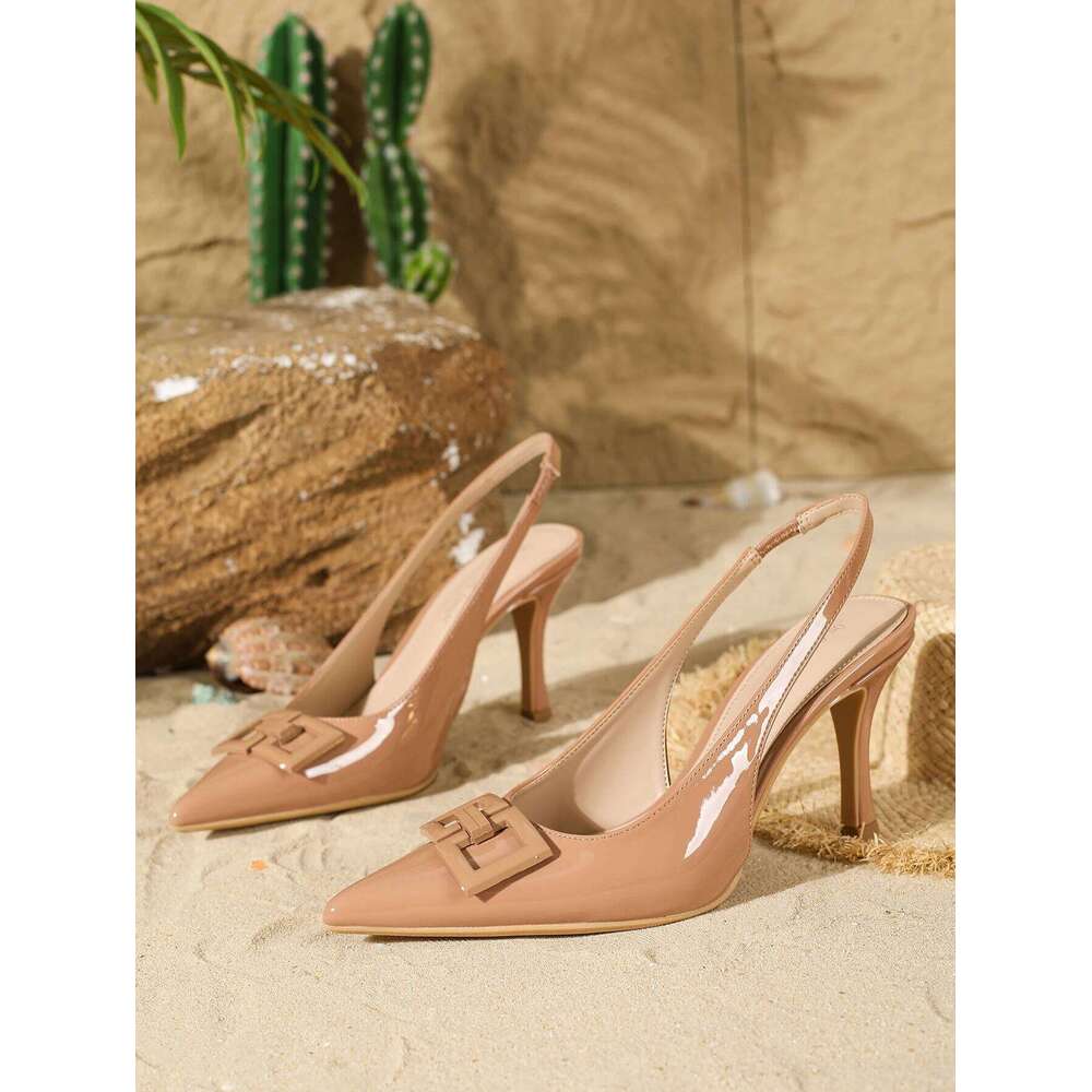 Women's Fashionable Solid Color Stiletto Heels, Elegant Pointed Toe High Heels Women & Girls, Valentine's Day Gift for Girls