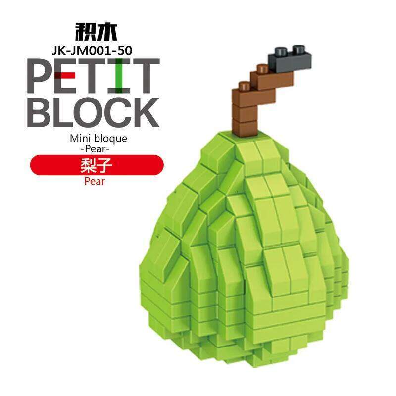 Mini Fast Food Fruit 3D Model Building Blocks DIY Wine Burger French Fries Hot Dog Cake Puzzle Assembly Toy Boy Girl Gift Z260306