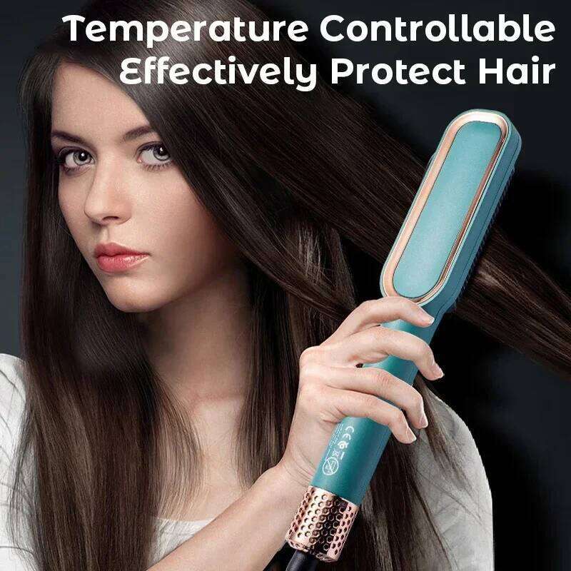 Negative Ion Sale Mini Hair Straightener Hot Comb Customized Hairs Styling No harm to hair Anti scalding 26Y0305
