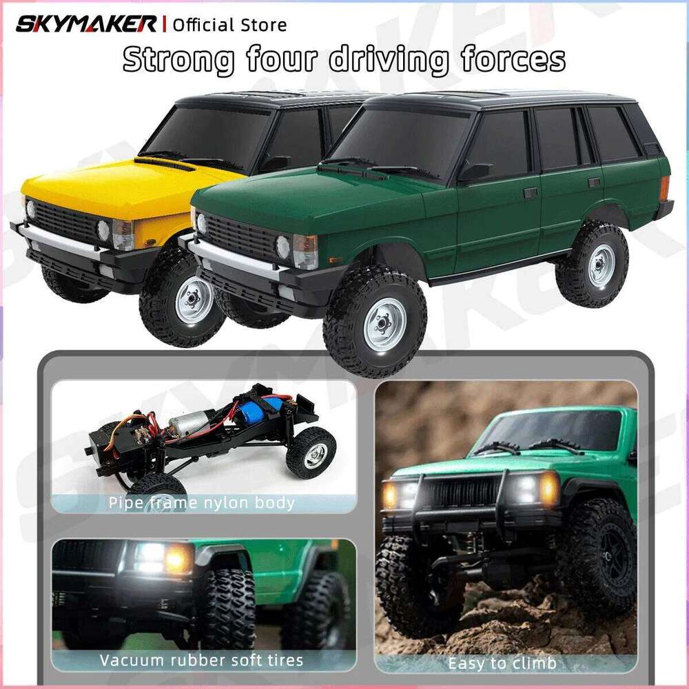 LDRC LD18401 1/18 Off-road 4WD Drive High-strength Full Proportional Throttle Climbing RC Remote Car Toys for Children C260305