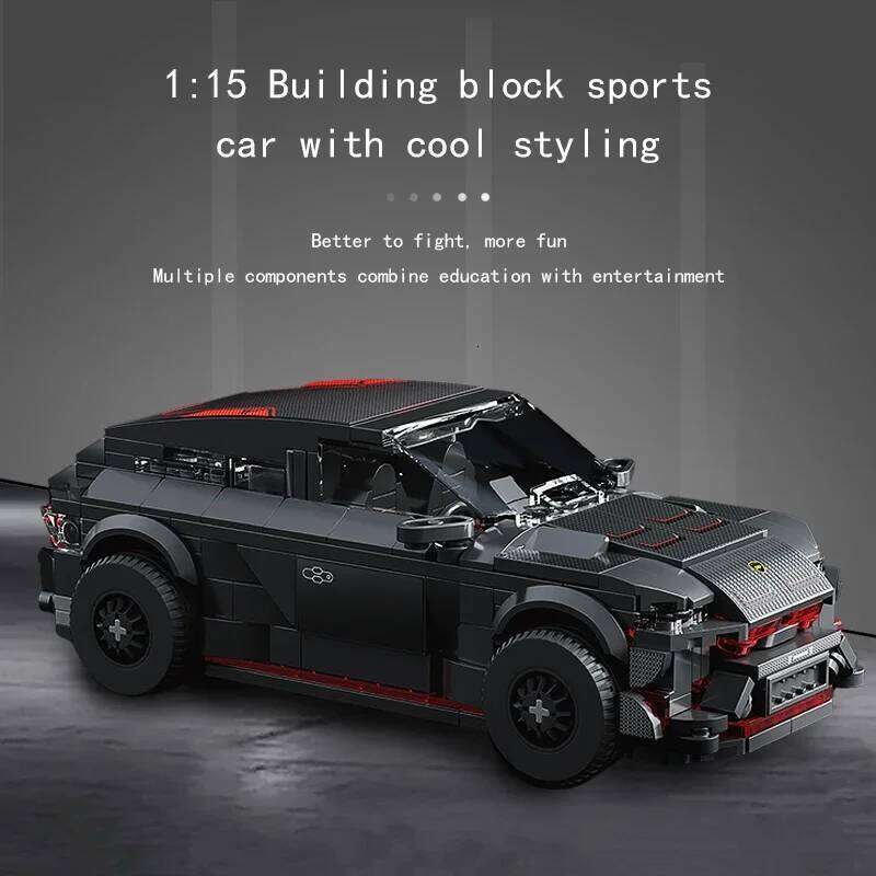 470PCS City Racing Building Blocks Champion Sports Car Vehicle Model Bricks Adult Collection Display Kids DIY Toys Gifts Z260305
