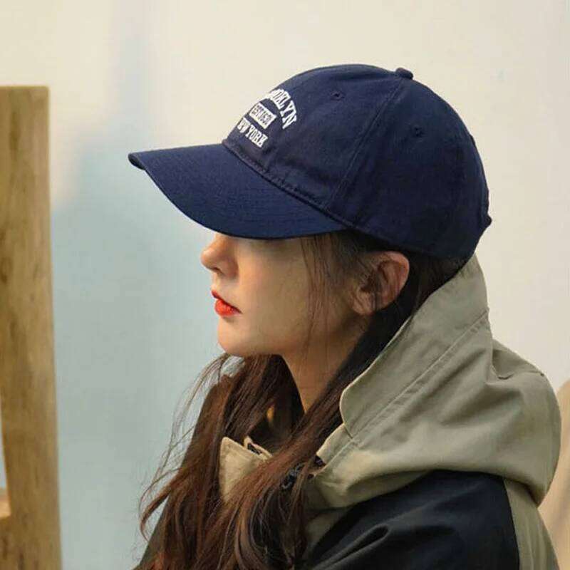 1Fashionable All-Match Letter Embroidery Casual Universal Sun-Proof Men's and Women's Outdoor Fashion Baseball Cap Y260304