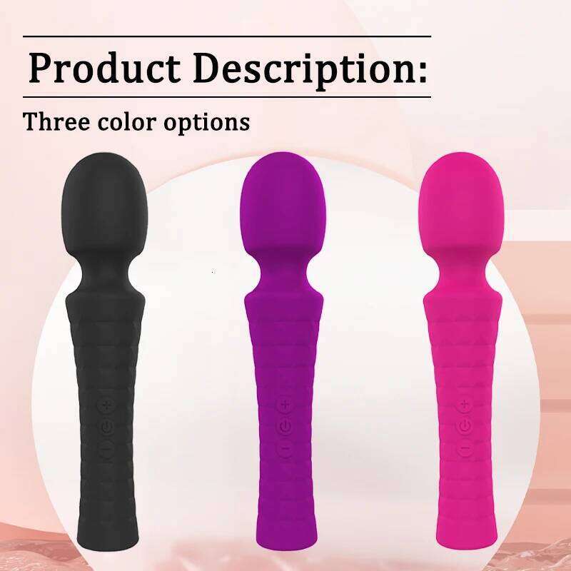 Powerful Vibrator AV Magic Wand Clitoris Stimulator Female G Spot Massage Stick Erotic Sex Toys For Women Adult Product W260305