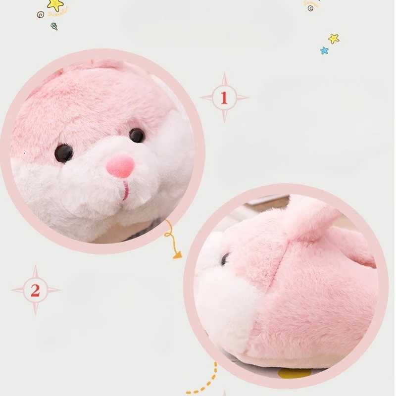 House Slipper Cloud Womens Rabbit Winter Warm Plush Indoor household Casual Flat Female Home shoes Sneaker Footwear Flip Flops S260305