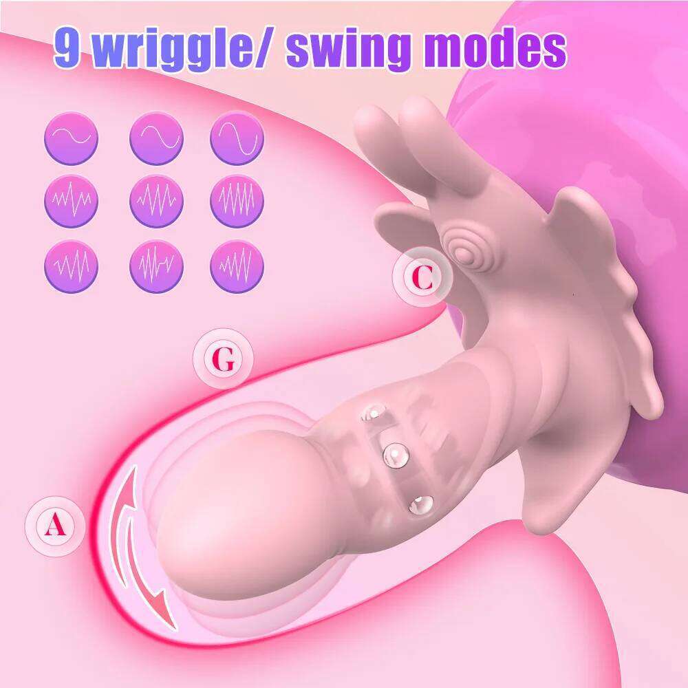 Wearable vibrator Female Clitoris G Spot Strong Vibration Stimulator Vaginal Massage Masturbator Sex Toys For Women Adult 18 W260305