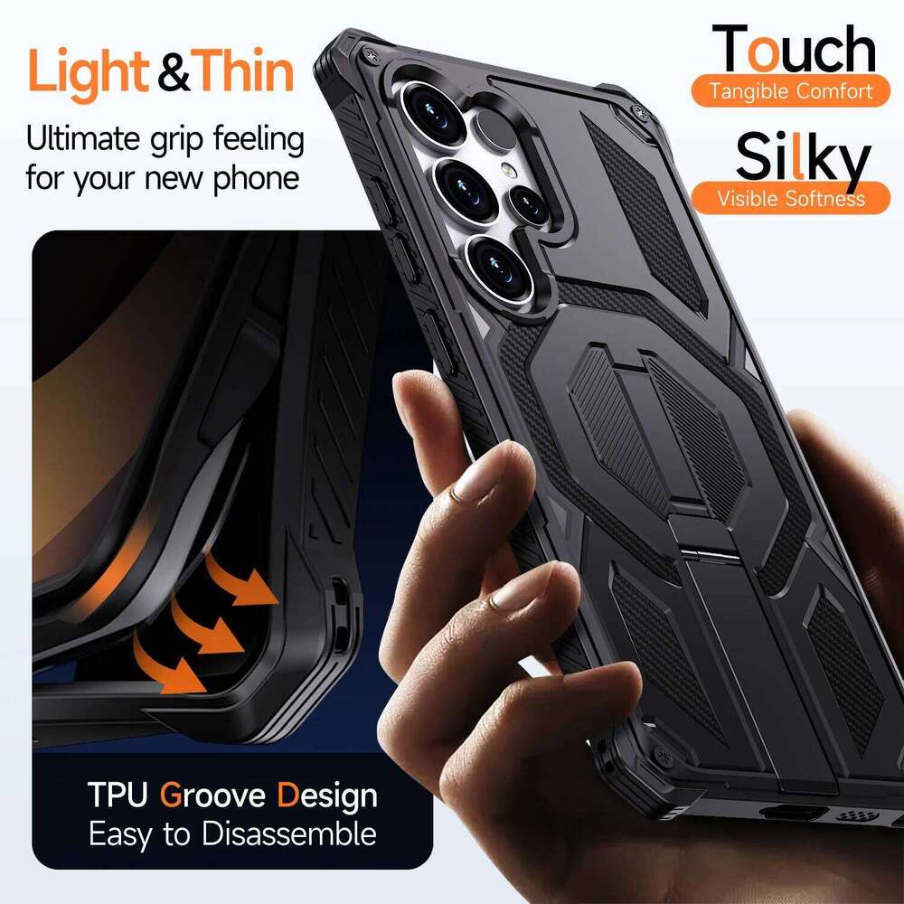 Dual Layer Protection Coque Case for Galaxy S26 Ultra S25 FE S24 Plus Phone Accessories Funda H260305