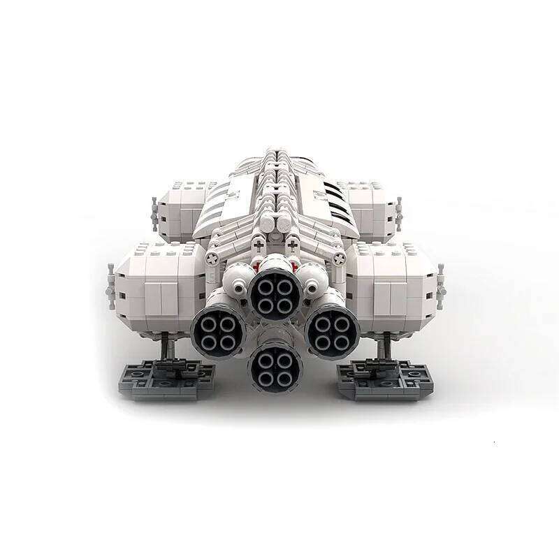 MOC New Space 1999 Eagle Spaceship Spaceport Building Blocks The Shuttle Launch Center Aircraft Bricks Idea Toys Children Gifts Z260305
