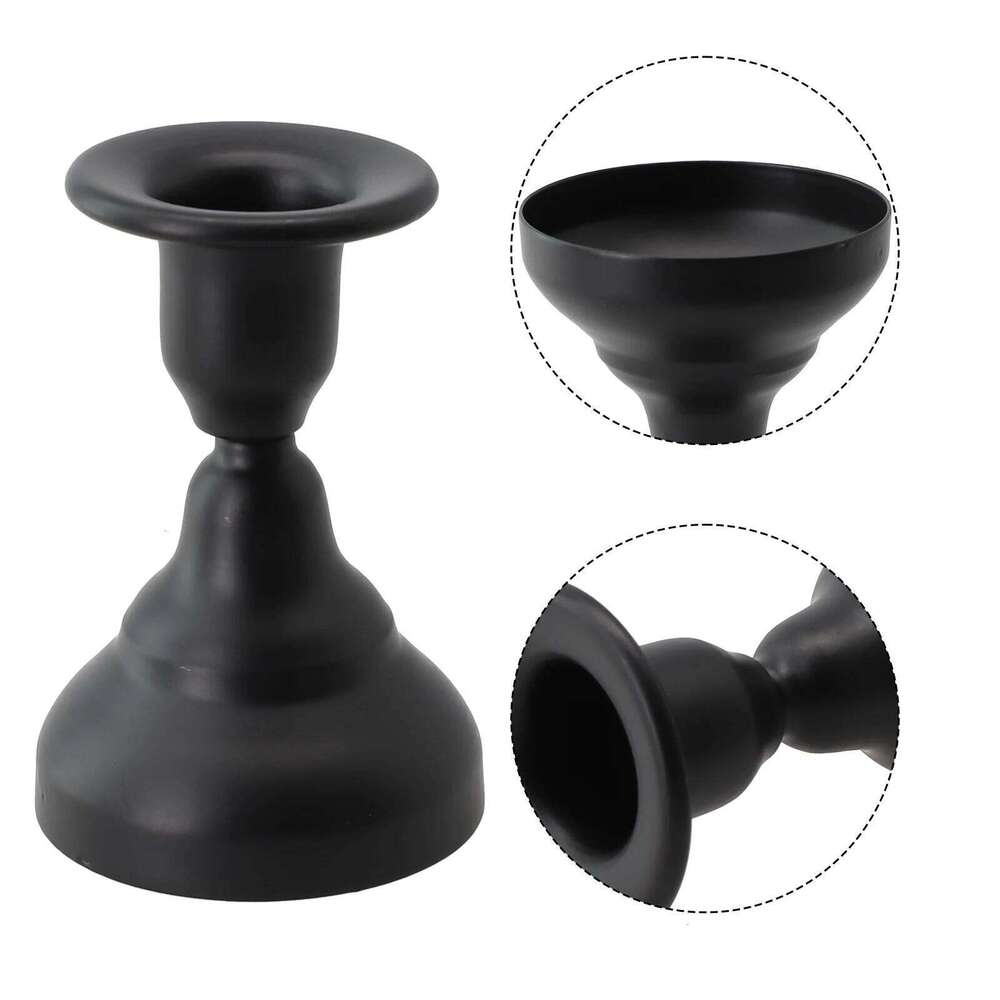 Vintage Metal Candle Holders Pillar Iron Art Candlestick For Wedding Living Room Desktop Party Decor Supplies XJ260305