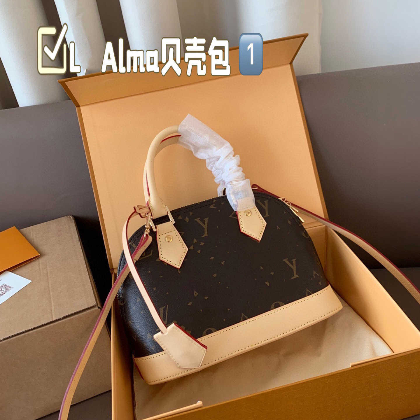 Designer Bag Tote Bags Shoulder Bags Luxury Handbags almas bb Retiro bag Women's Fashion Designed Flower Floral High Quality Large Capacity Shell Crossbody bag 10A