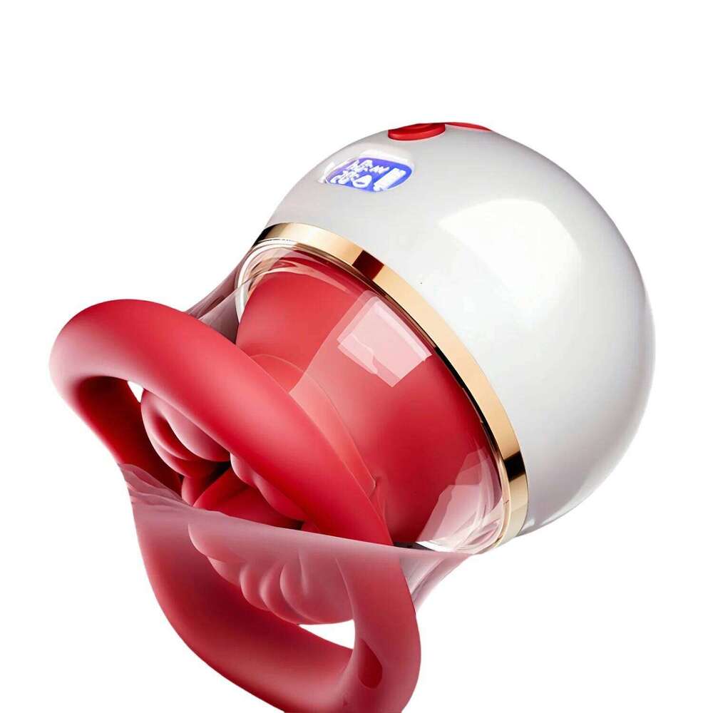 Sucking Thrusting Vibrator for Women Nipple Clit Stimulator Powerful Vibrating Egg Tongue Licking Clitoris Sucker Sexy Toy Dildo W260305