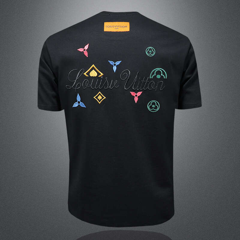 Summer New Round-Neck Short-Sleeve T-Shirt for Men