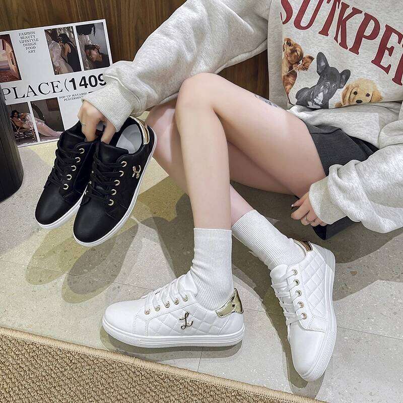 2025 Spring and Autumn New Arrival Comfortable Flat Women's Shoes Fashion Sporty Casual Low-Top Sneakers