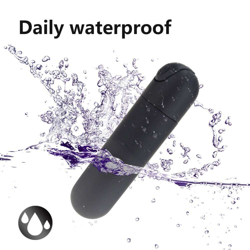 USB Rechargeable Bullet Vibrator 10 Vibration Mini Clit Vagina Massager Nipple Stimulation Pocket Vibrators Sex Toys for Women W260305