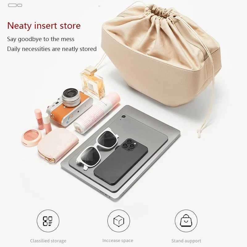 DrAWstring Bag Insert For Cyme Mini Nylon Bag Insert Storage Lightweight Bag Support Bag Replacement Accessories H260306