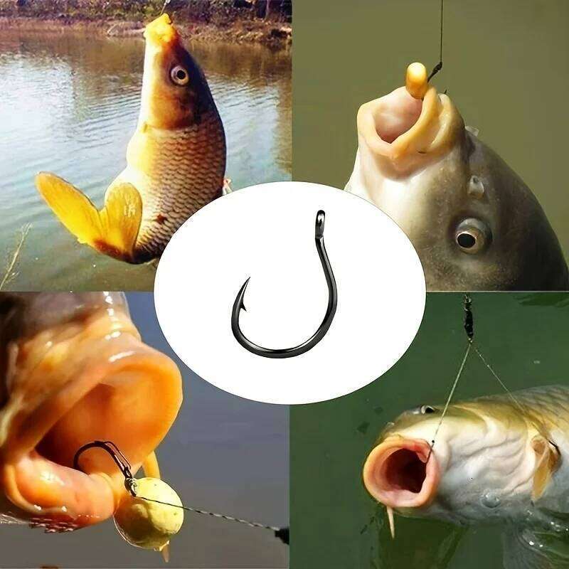 30pcs/50pcs Fishing Accessories - Pop Up Boilies Carp Hooks -Method Feeder Rigs Hook S260305