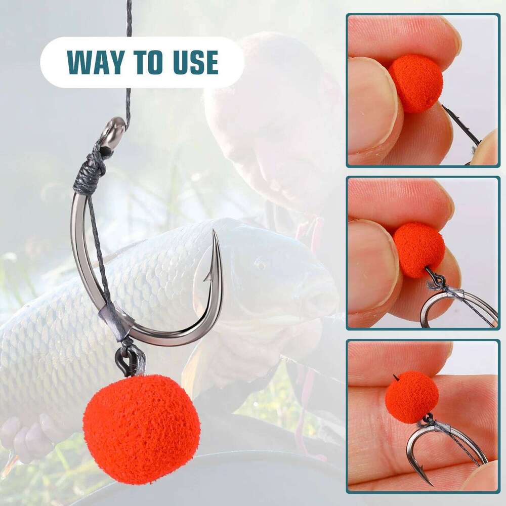 Sougayilang European Hook Set 6 Sharp with Multiple Layers of Grinding Reinforcement on the tip for Carp Fishing S260305