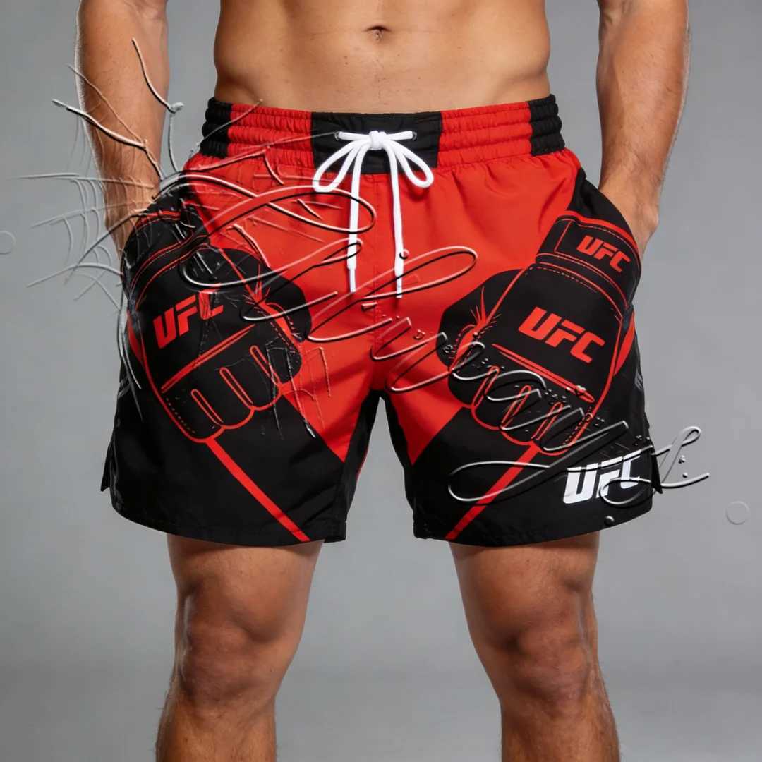 New Best-selling MMA Boxing Shorts for Men and Women Fighting Wrestling Jujitsu Training Quick Drying Shorts Jogging Shorts X260306