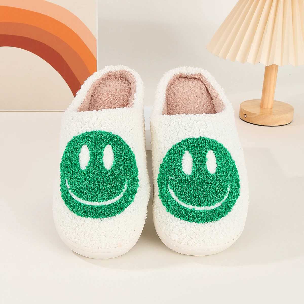 Womens Winter High-End Cotton Slippers Womens Indoor Home Plush Warm Maternity Slippers Couple Slippers with Added Fleece for Men in Autumn and Winter