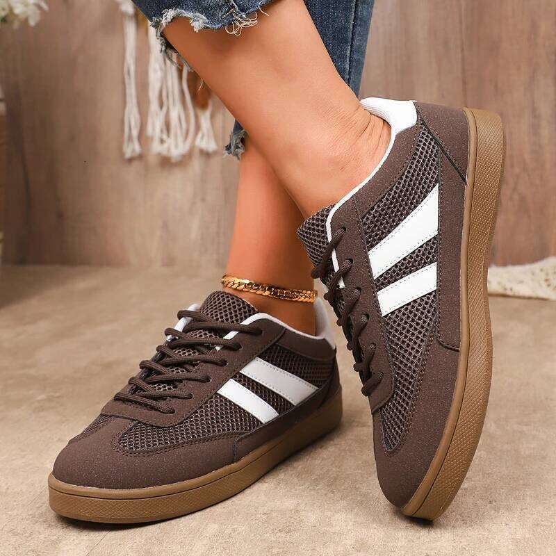 New Spring 2025 Women's Classic Sports Fashion Outdoor Anti slip Vulcanized Plus Size Casual Shoes