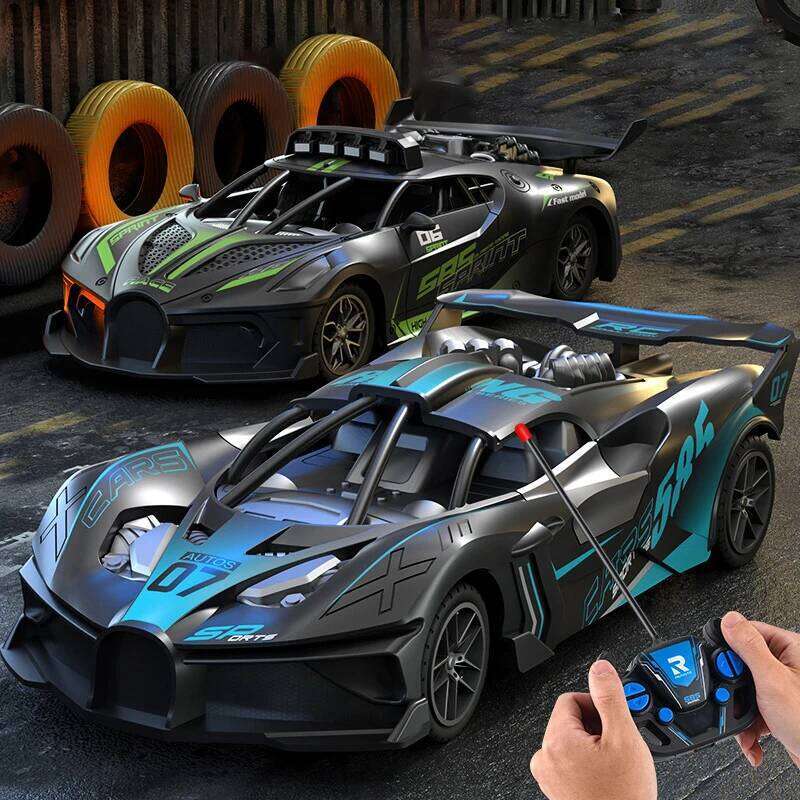 Rc 4Ch High-Speed Remote Control Drift Racing Car Electric Sportscar Toy Vehicle Model Toys for Boys Kids Birthday Gift C260305