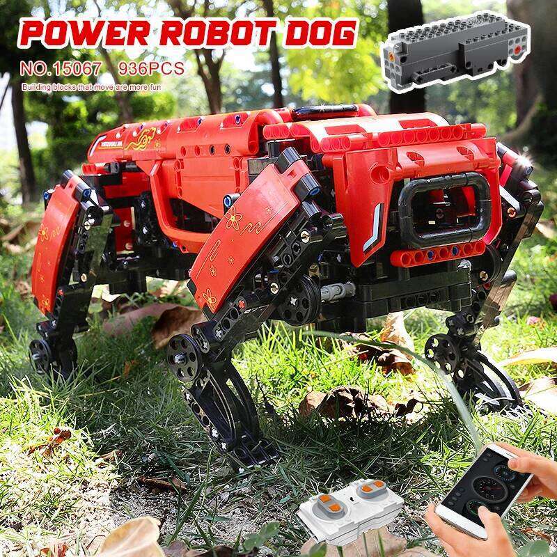 Technical Robot The RC Motorized Boston Dynamics Big Dog Model AlphaDog Building Blocks Bricks Toys for Kid Christmas Gifts Z260306