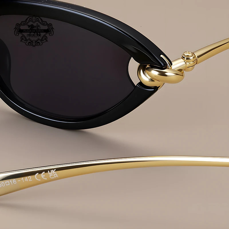 Trendy s Womens Cat Eye Tortoiseshell Sunglasses UV400 Oval Glasses For Woman Fashion er Classical Glasses 260302
