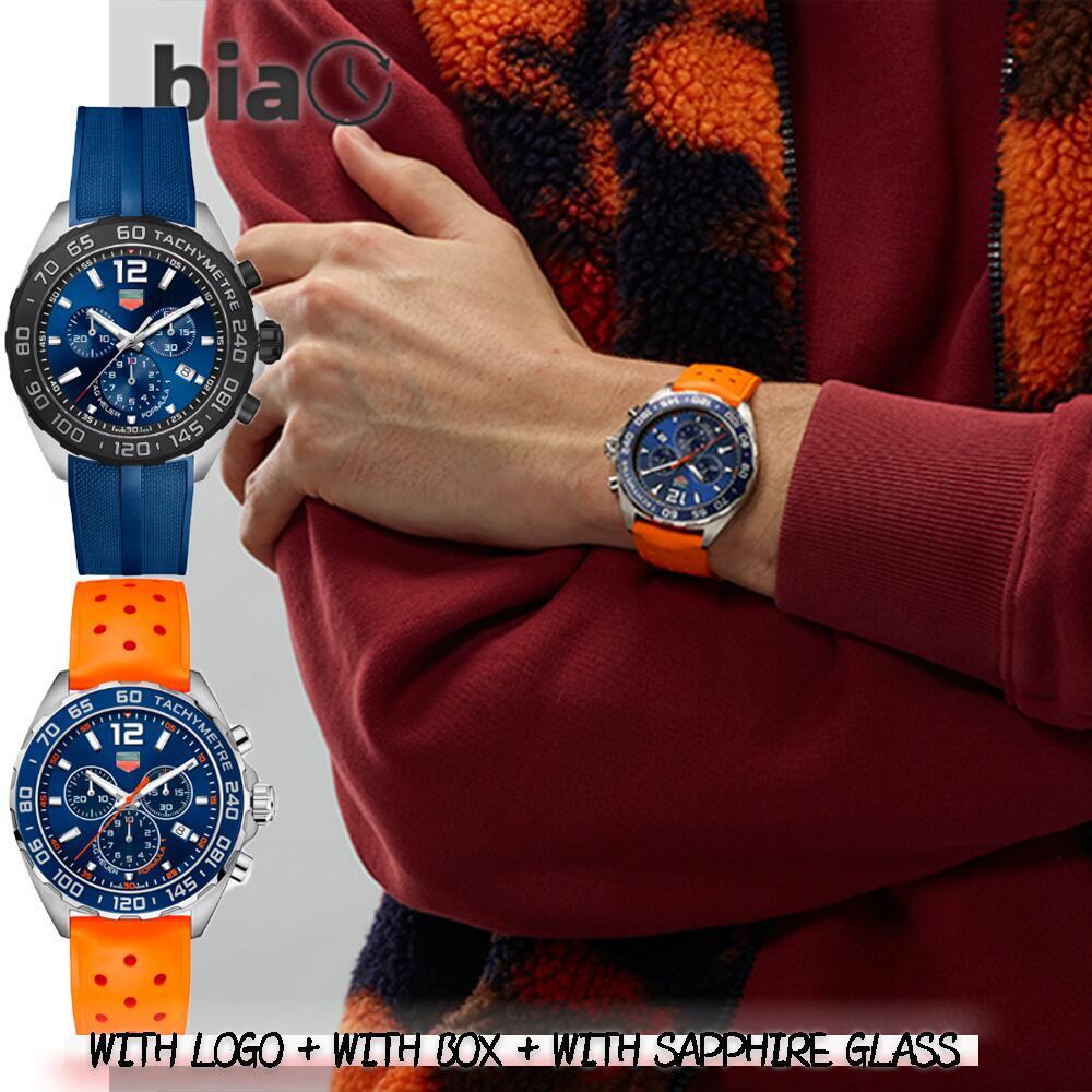 10A Tagheuerer F1 watch Mens designer Watch Man Chronograph Watch Automaticquartz Movement Japanese Watch waterproof Stainless steel TAGlies Heuerer 3dbb