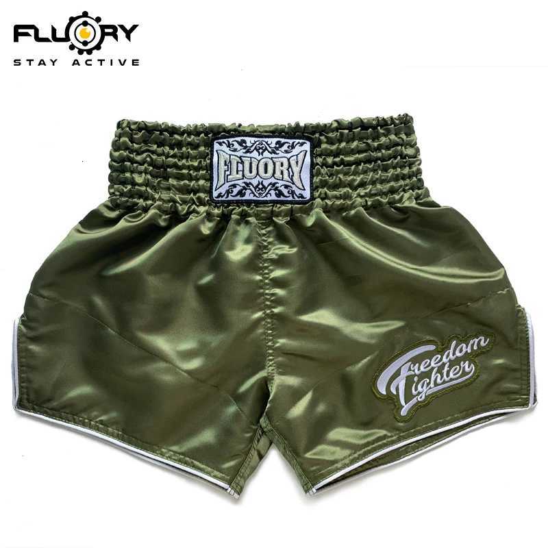 Fluory Muay Thai Shorts Solid Boxing Training Shorts Mens Boxing Clothing Women Free Fight Shorts Free Fight Custom X260306