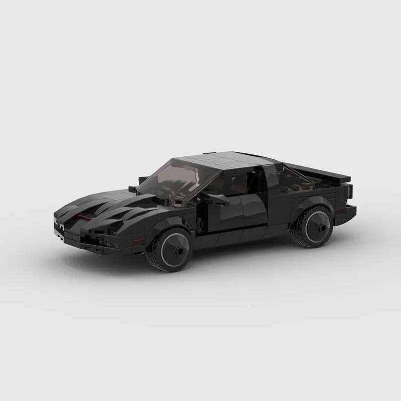 MOC Knight Rider K.I.T.T Speed Super Sports Cars Building Blocks Bricks Set Creative Educational Toys Gifts For Boys Z260305