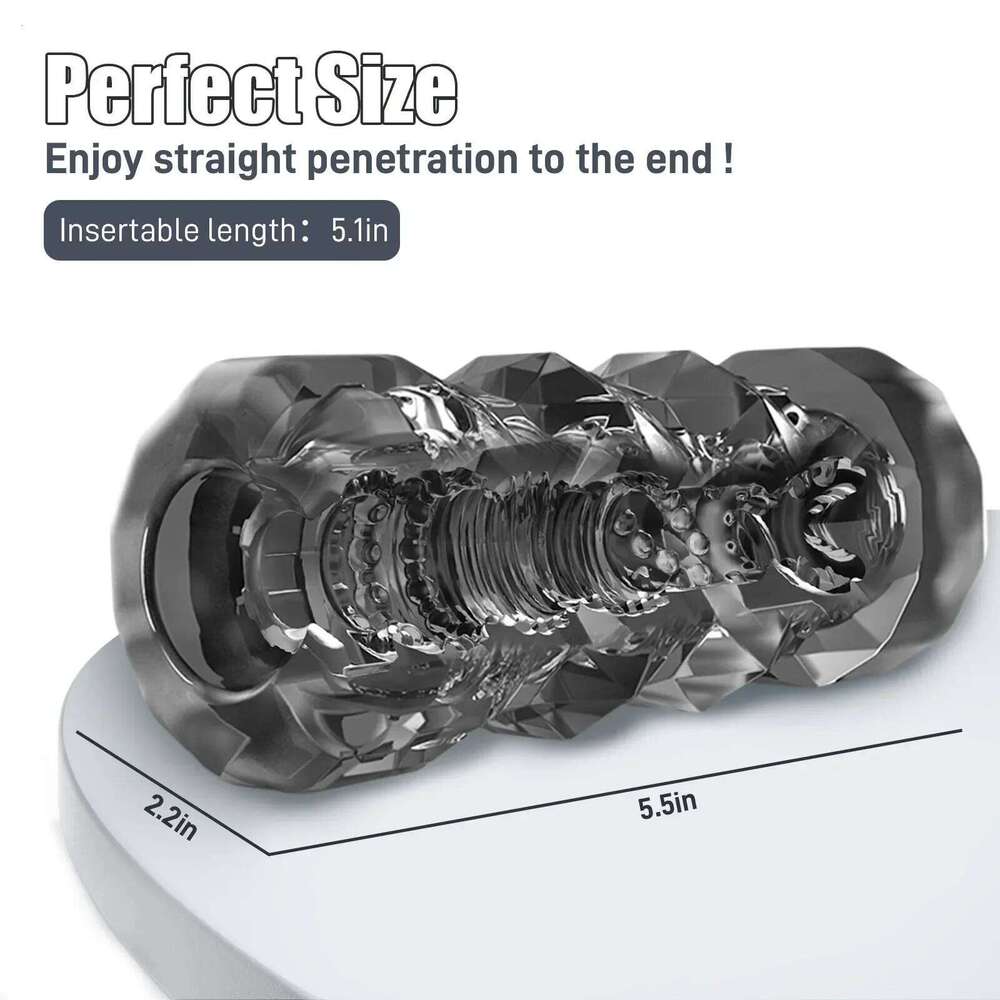 Cheap Soft Male Masturbator Realistic Vagina Toy for Men Adult Endurance Exercise Pocket Pussy Cup Sex Product dick suck W260305