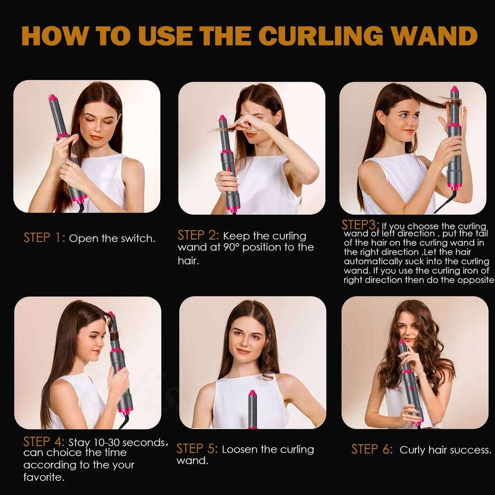 Multi Functional Hairstyle All In One Dryer Safety Personal Hair Care Styling Negative Ion Constant Anion Electric Dryers 26Y0306