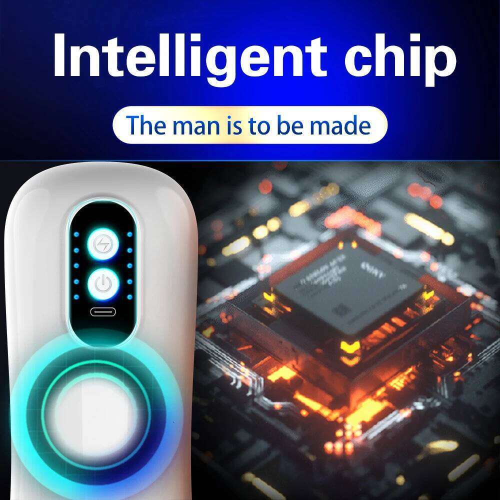 APP Automatic Sucking Male Masturbation Cup Vibration Heated Vagina Blowjob Masturbator Machines Sex Toys Adult Goods for Men W260305