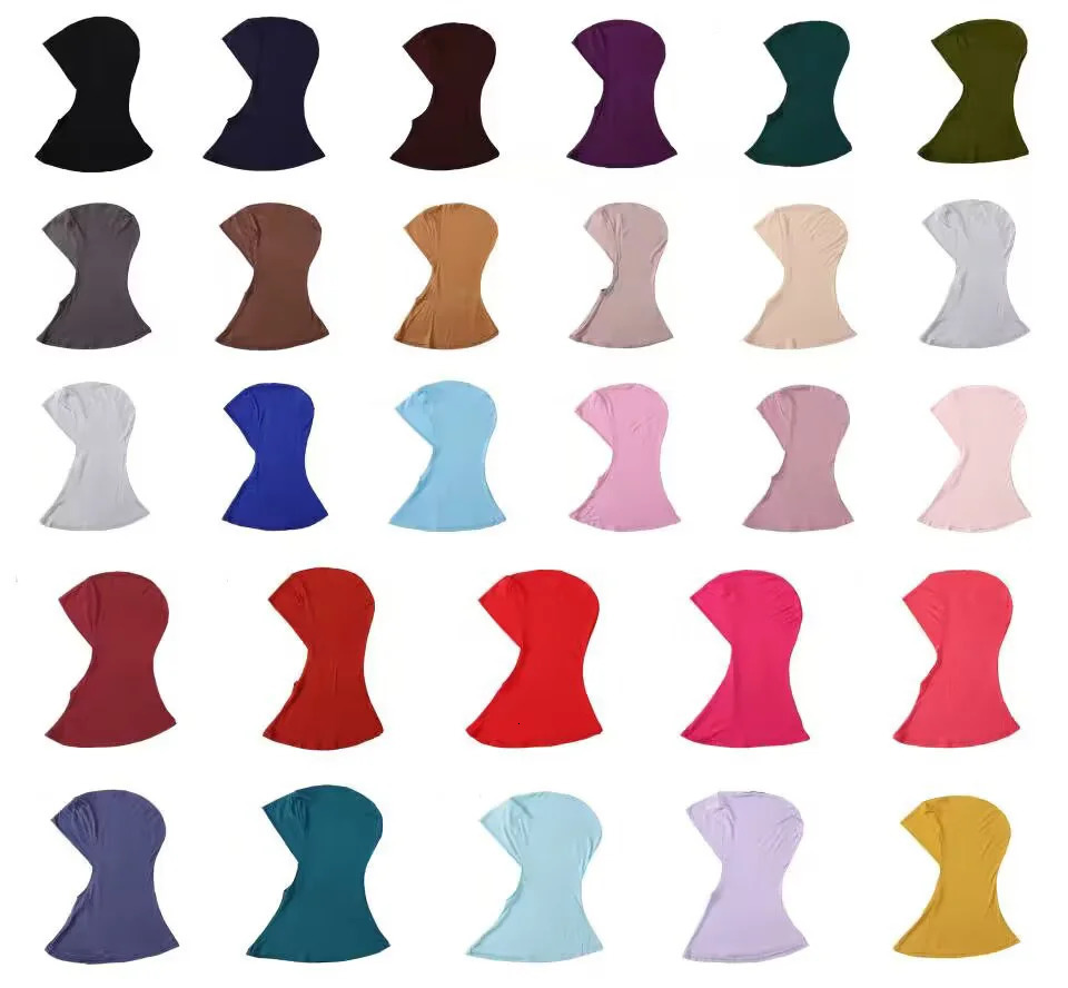 Ramadan Islamic Muslim Underscarf Women Veil Hijab Head Scarves Muslim Women Scarf Turbans Head For Woman Hijabs Caps Hat 260304