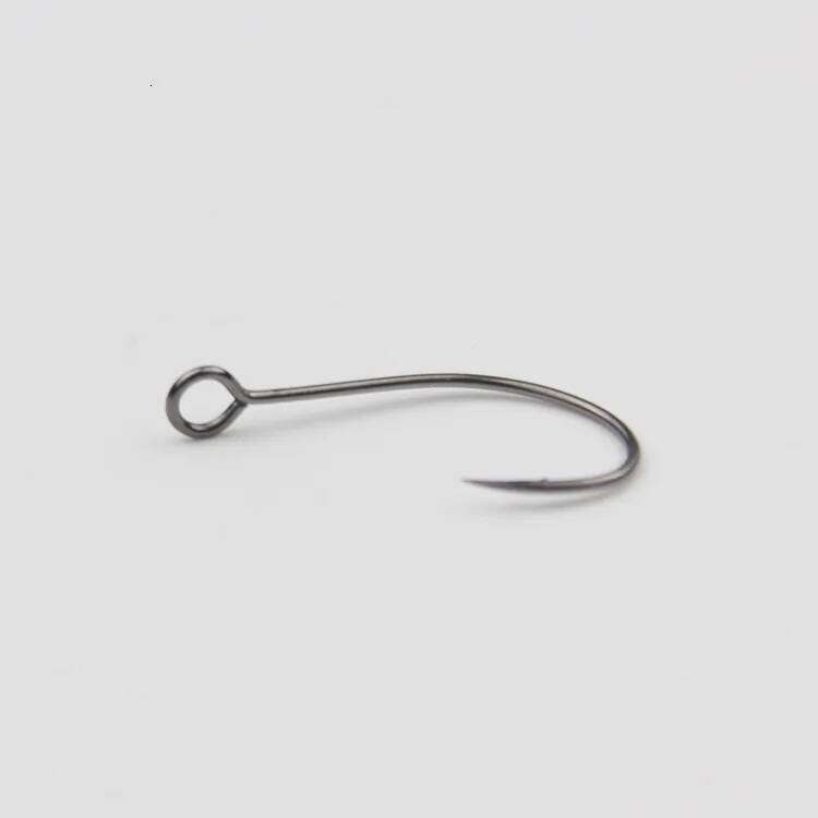 50pcs Hook Big Eyed Circle Hooks Barbed Fishhook Pesca Lure Sea Fishing High Quality Goods S260305