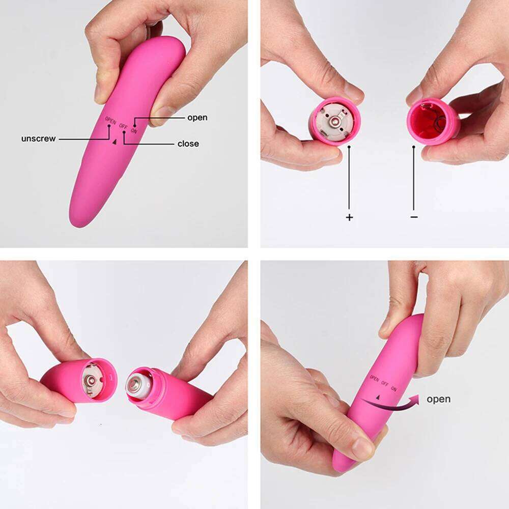G-Spot Waterproof Bullet Vibrators Butt Plug Anal Vagina Erotic Sex Toys for Adults Women Shop masturbator clitoris stimulator W260305
