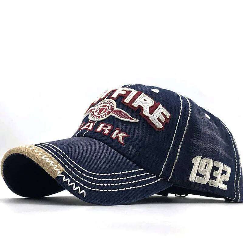 SPARK letter embroidered washed pure cotton baseball cap men women, suitable for outdoor sunshade and sun protection Y260304