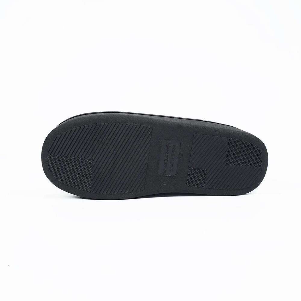 Litfun Winter Fluffy For Women Anti-slip Velcro Indoor Cotton Shoes Warm Fur Home Slides Flat Bottom Women's Slippers