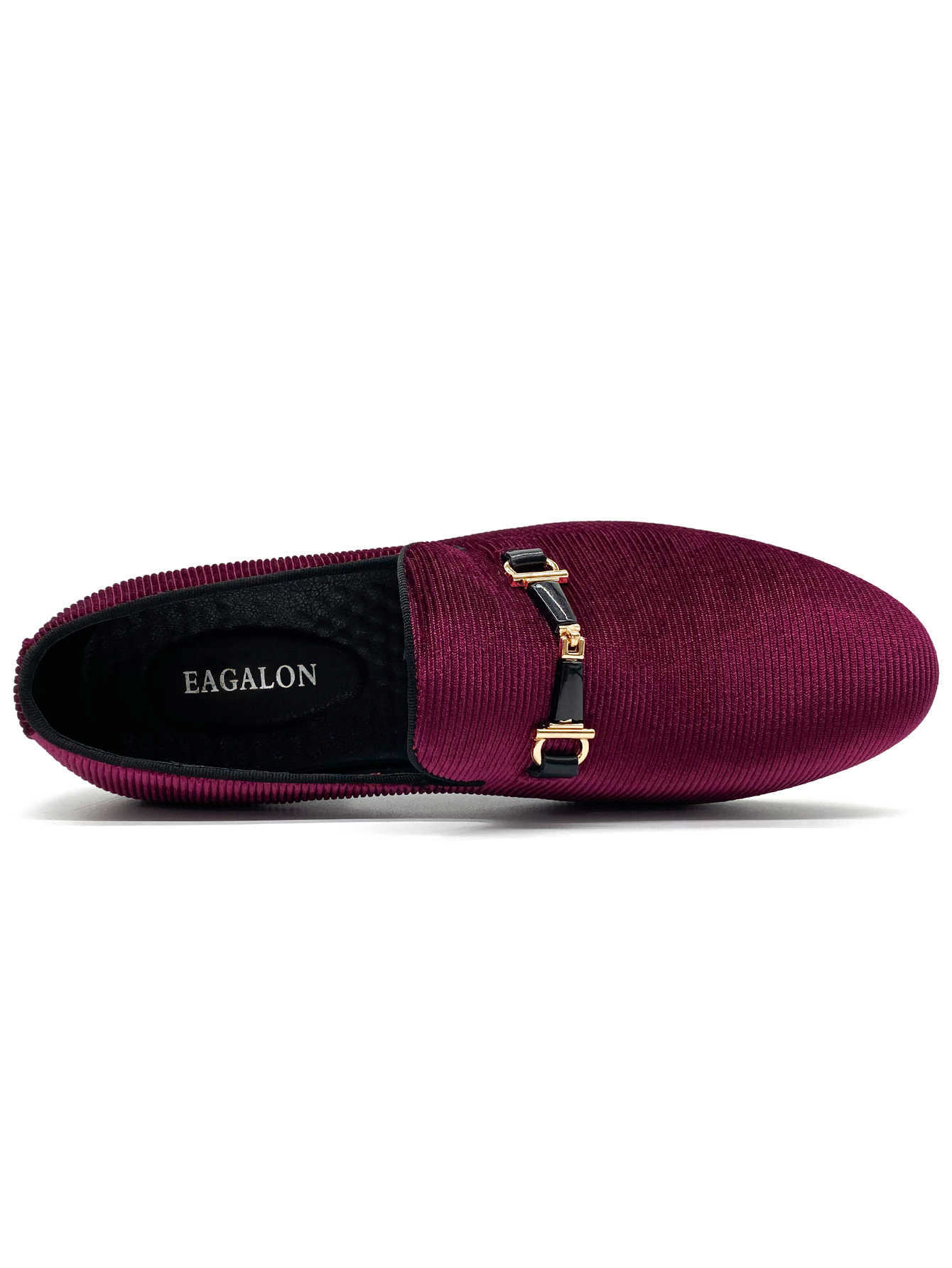 Men Shoes Black Blue Burgundy Loafers Luxury Wedding Shoes Dress Shoes Designer Loafer Pointed Toes Formal Business Party K21