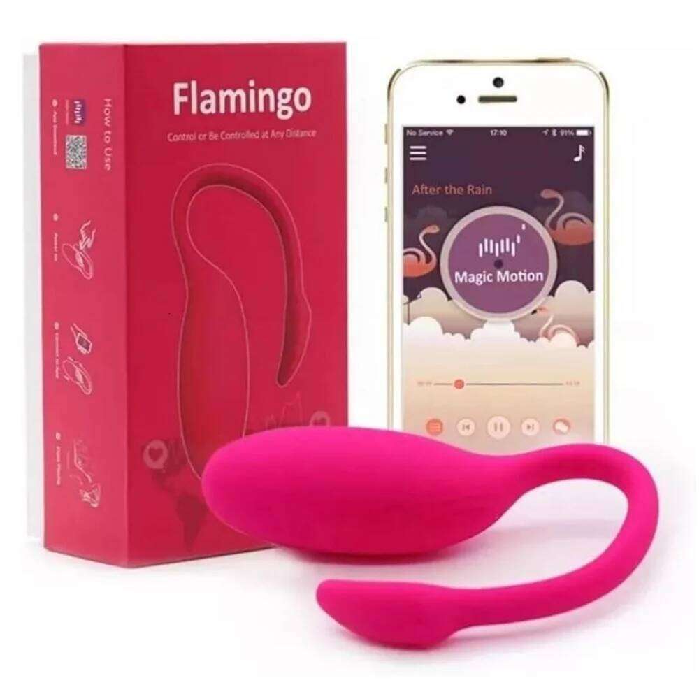 Sex toys Vibrator Women Bluetooth Flamingo APP Remote Control Smart Adult Vibrating Ball for Woman Masturbator W260305