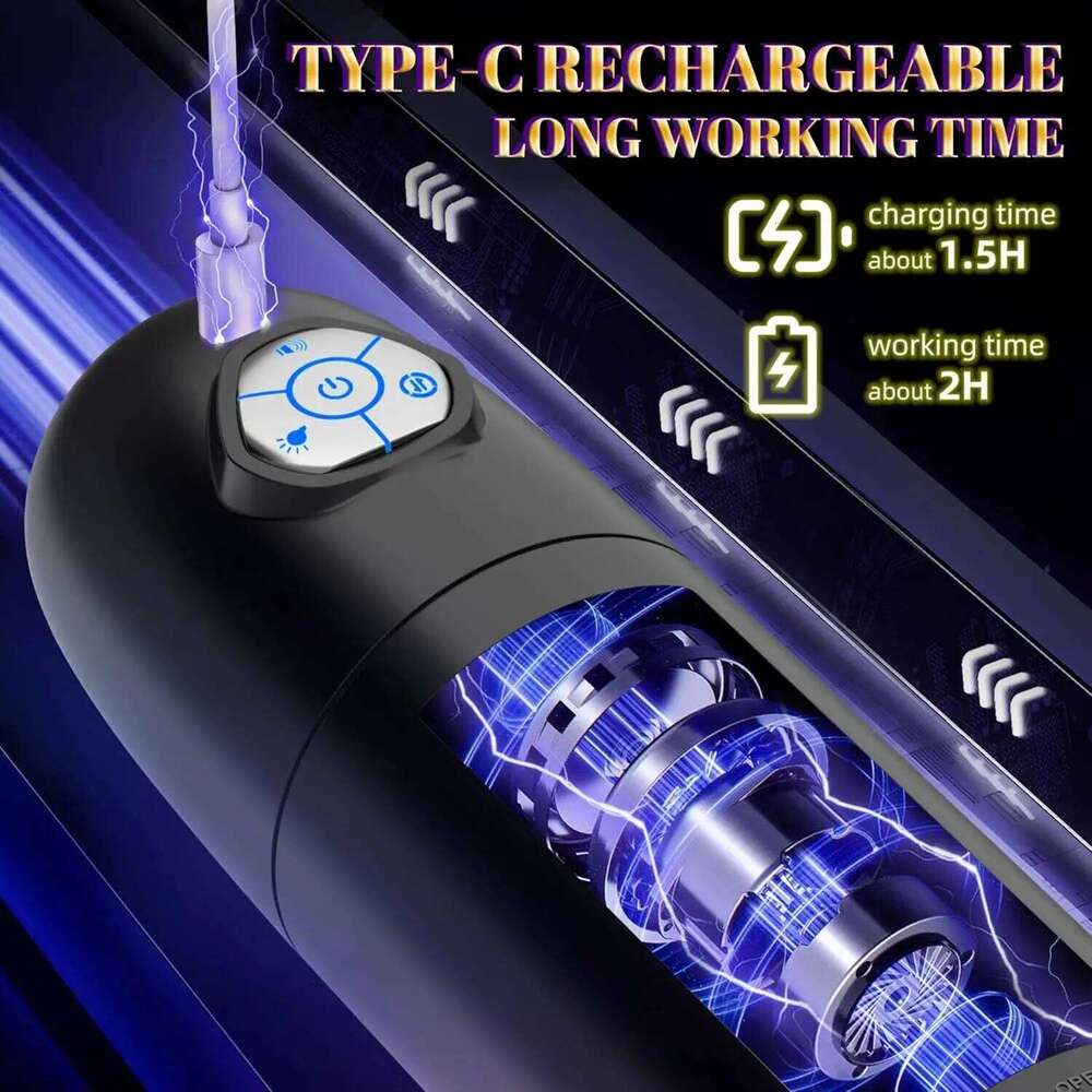 Automatic Telescopic Rotation Masturbator Cup Pussy Penis Exercise Real Vagina Masturbation Blowjob Machine Sex Toy For Men W260305