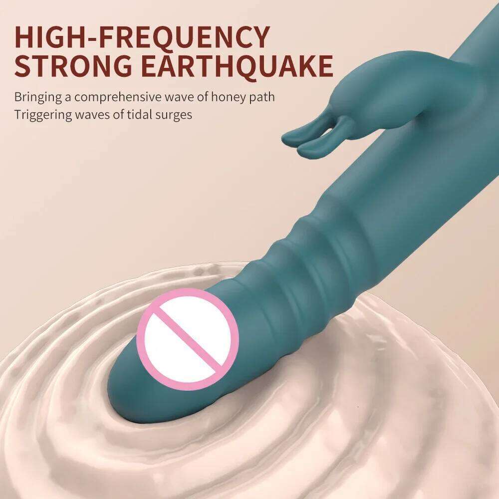 12-Mode Dual-Head Telescopic Vibrator for Women - 18+ Automatic Intimate Female Masturbator Adult Products Sex Toy W260305