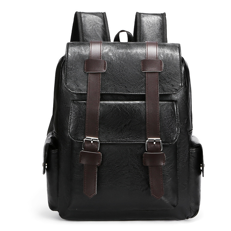 2026 Cross-border Luxury Handbag Large Capacity Soft PU Leather Backpack Casual Business Laptop Bag Student School Bag Travel Backpack
