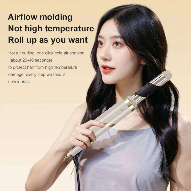 9 in 1 Hot Comb Set Curling Iron Straightener Styling Tool For Professional Hair Dryer Household 26Y0306