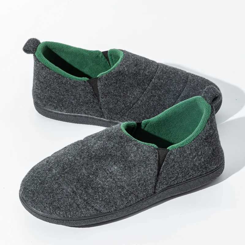Eyriphy Winter Warm Fashion Fluffy Flat Men Slippers Super Comfy Fur Furry House Shoes Anti-Slip Cozy Men Shoes Men Fuzzy Shoes S260305