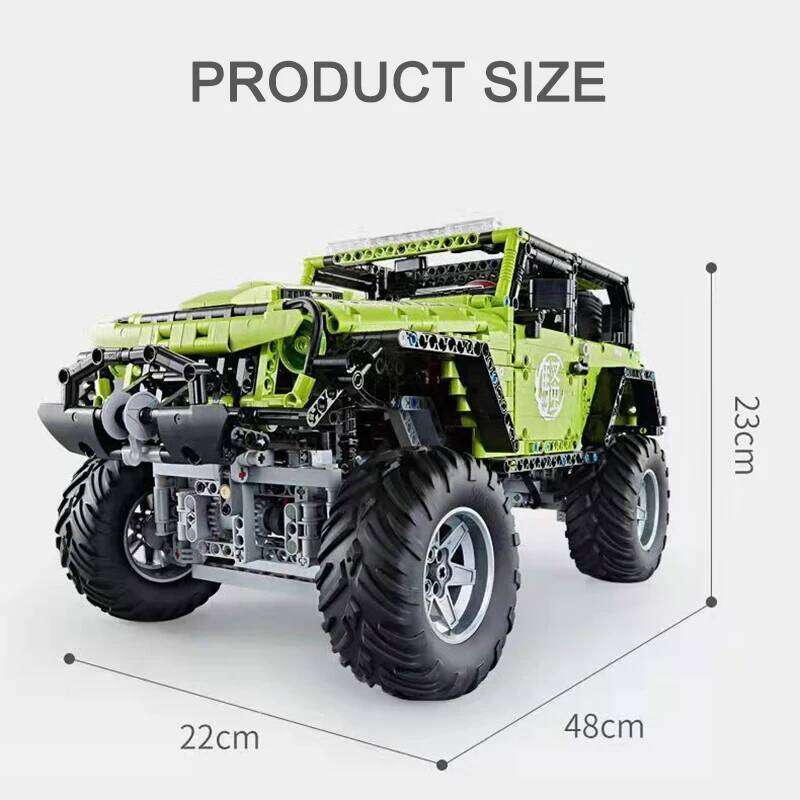 Technical Car APP Remote Control Motor Power SUV Series Building Blocks Bricks MOC Off-road Vehicle Model Sets Boy Toys Kid Gift Z260306