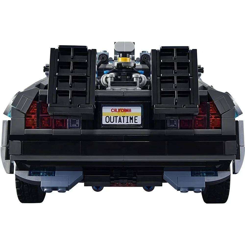 Compatible 10300 Back to the Future Time Machine DeLorean DMC-12 Building Blocks Construction Car Bricks Toys For Children Gifts Z260306