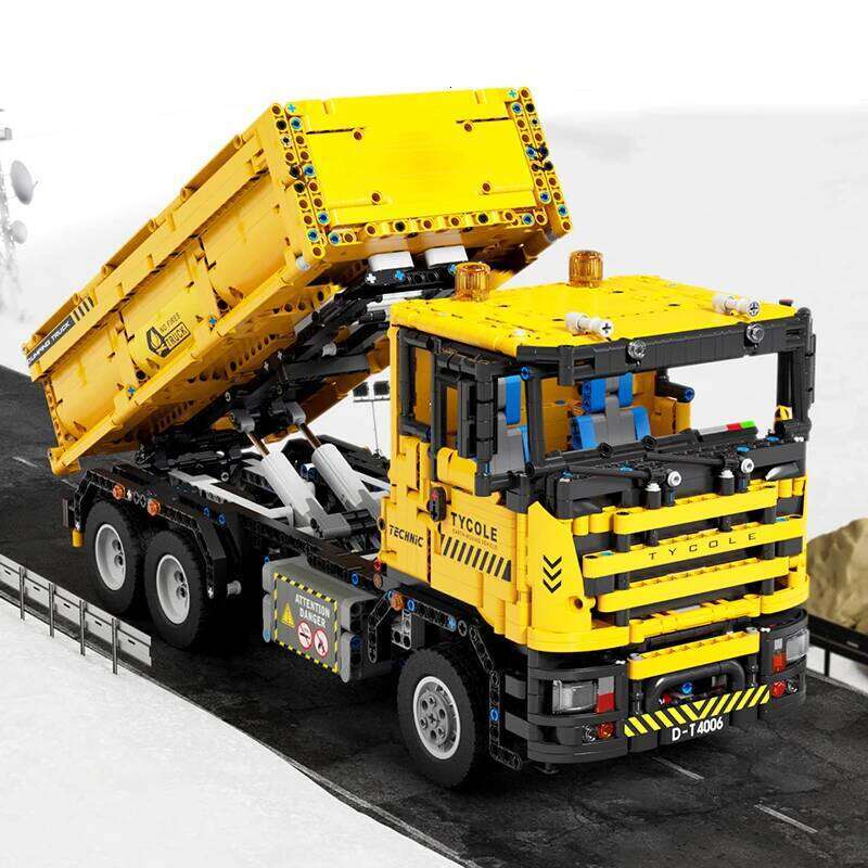 RC Building Blocks Bulldozer Earthmoving Vehicle City Engineering Car Model Technology Bricks Kids Toys Gift Z260305