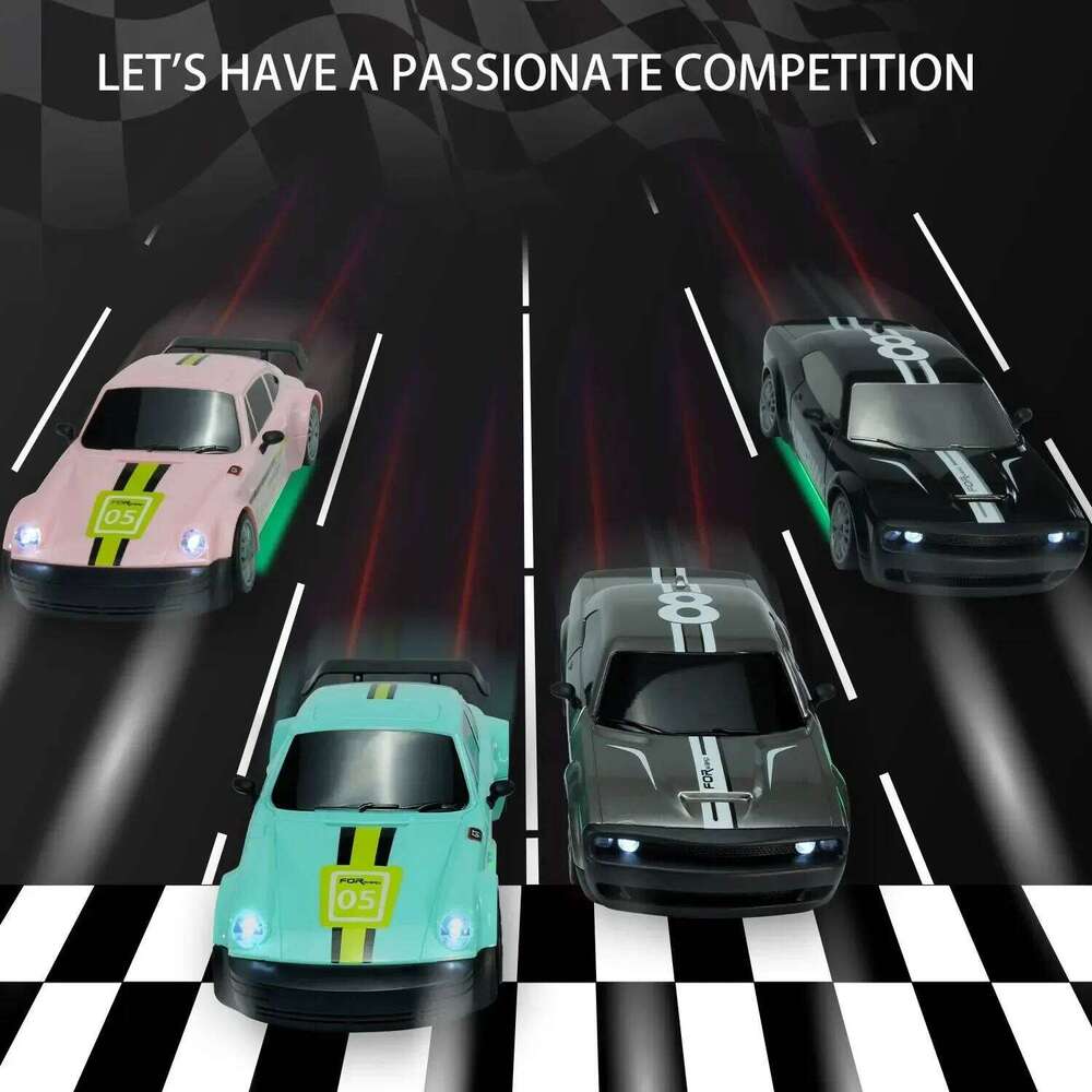 Dodge Hellcat/Porsche 911RC Drift Remote Control Professional four-wheel drive speedracing boys toy car for children C260305