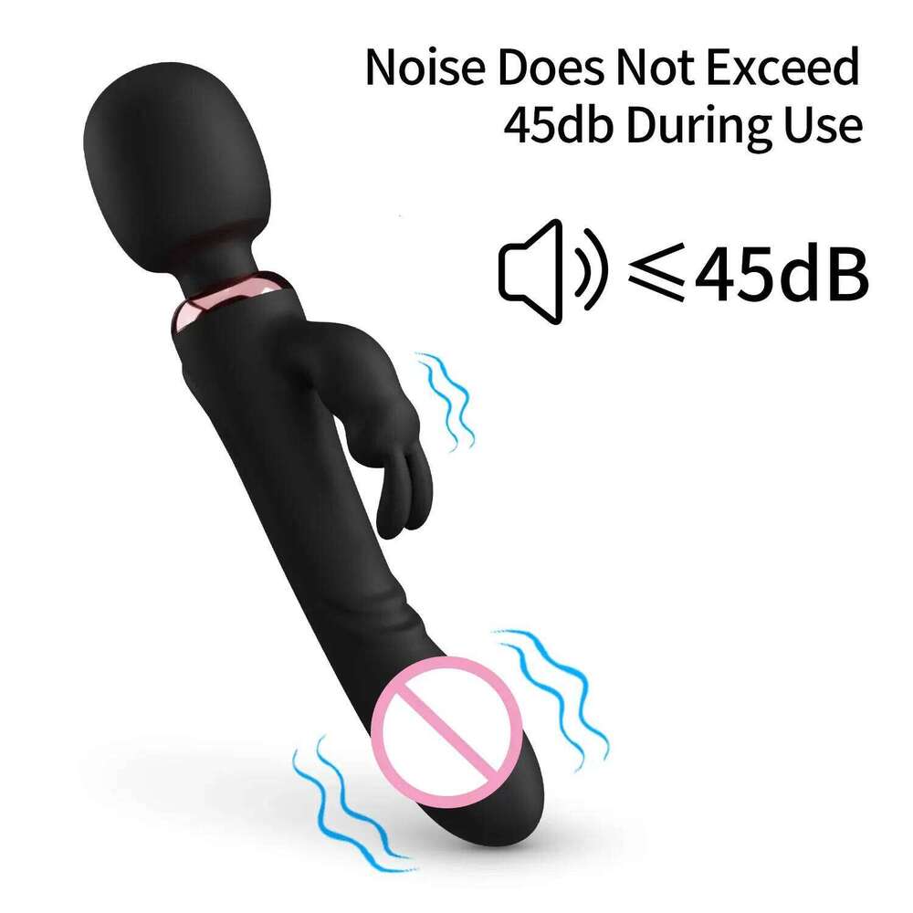 Double Head Powerful Vibrator Women 30 Speed Clit Stimulator G Spot Vagina Massager Female Masturbator Sex Toys for Adult 18 W260305